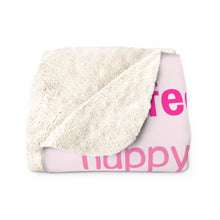 Cozy Coffee Lover's Cuddle Blanket - Sherpa Fleece