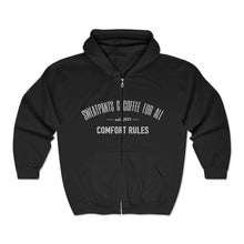 Full Zip Hooded Sweatshirt - Casual Stylish Comfort for Any Occasion