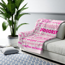 Cozy Coffee Lover's Cuddle Blanket - Sherpa Fleece